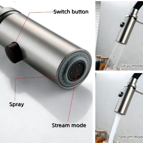 Kitchen Single Lever Sink Faucet 